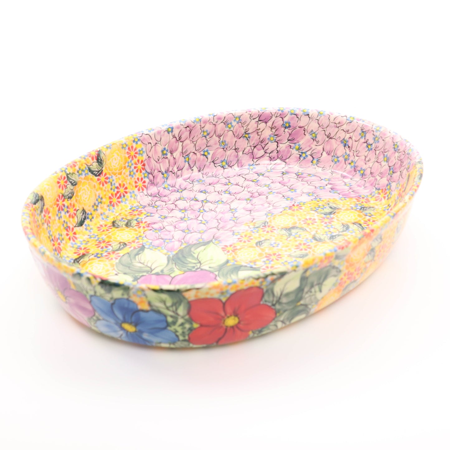 14"x11"x2" Oval Baker. Pattern: A26