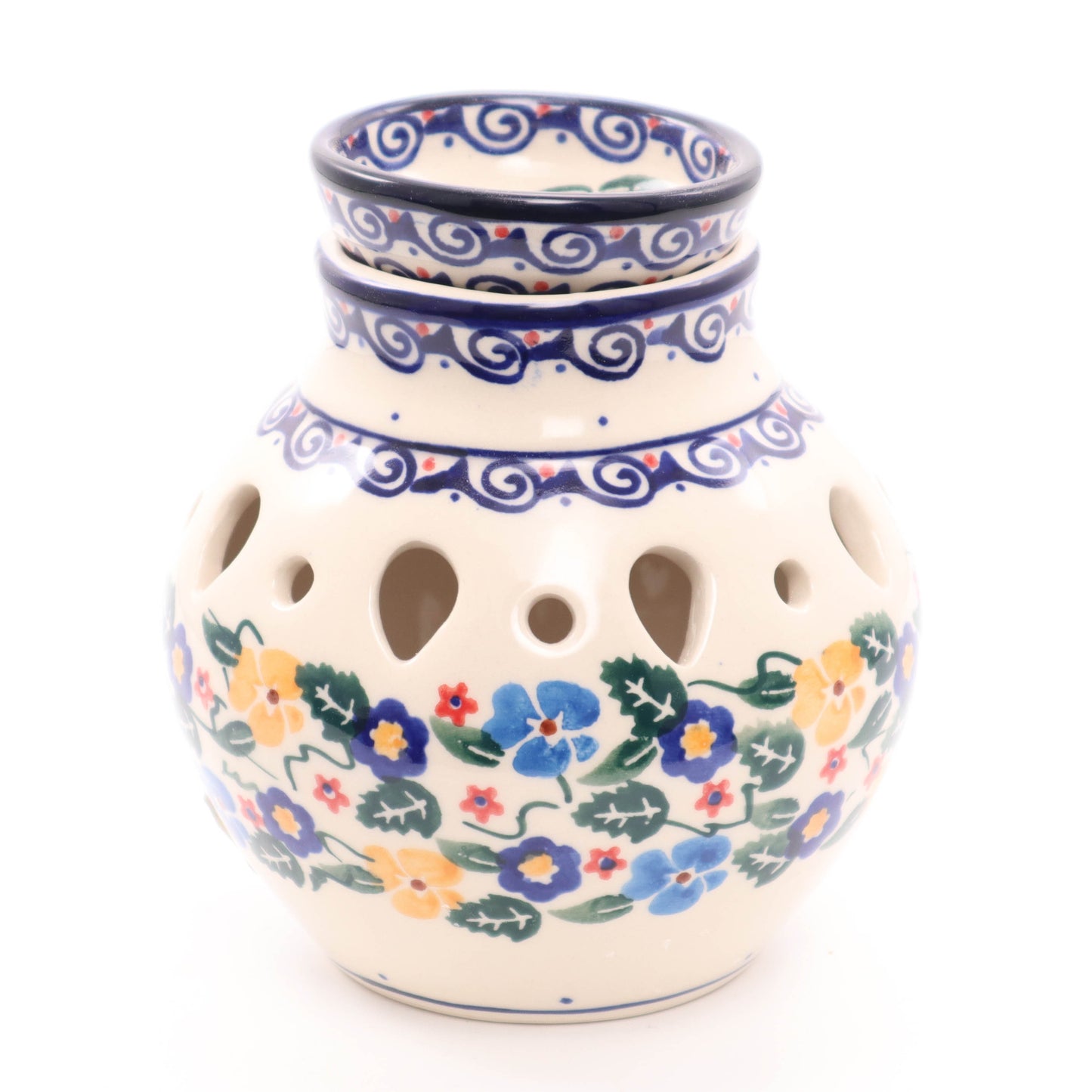 5"x5" Fragrance Warmer. Pattern: B14