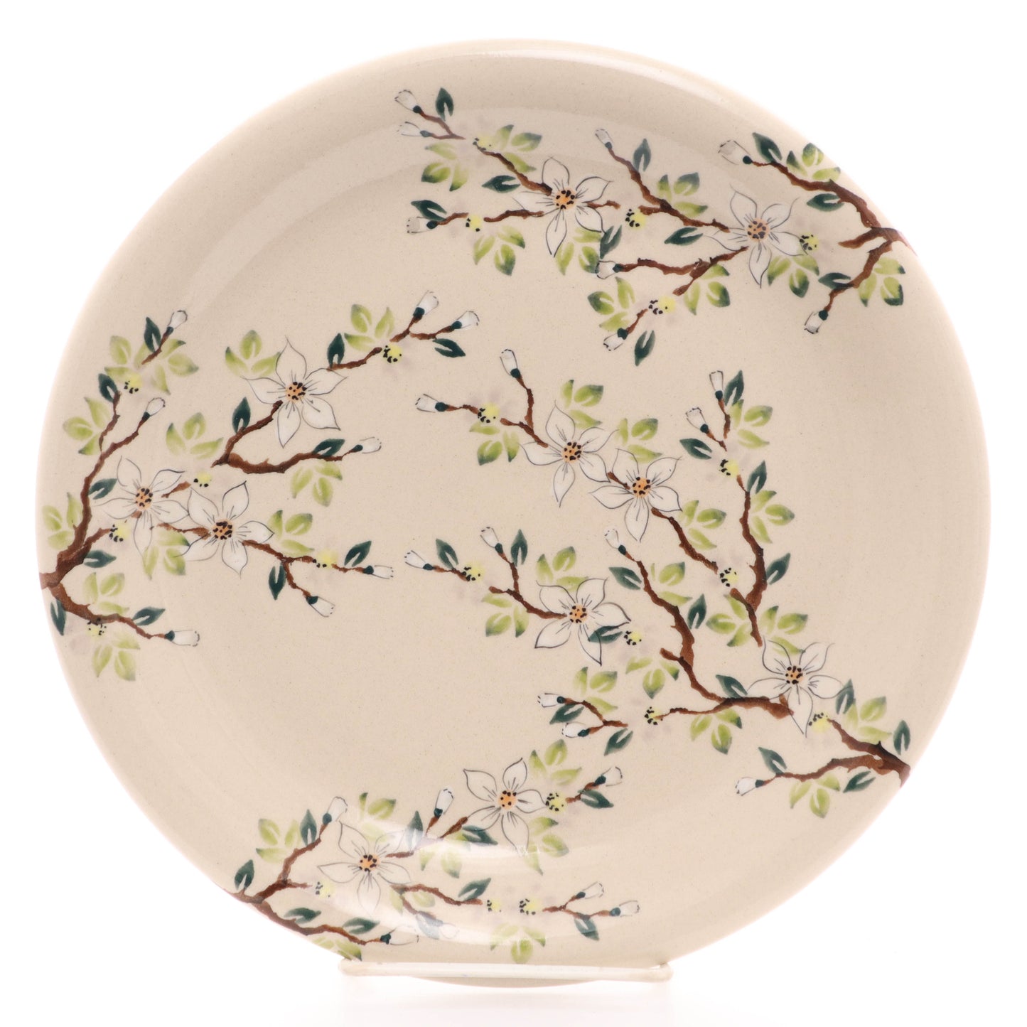 10" Plate. Pattern: Apple Blossom