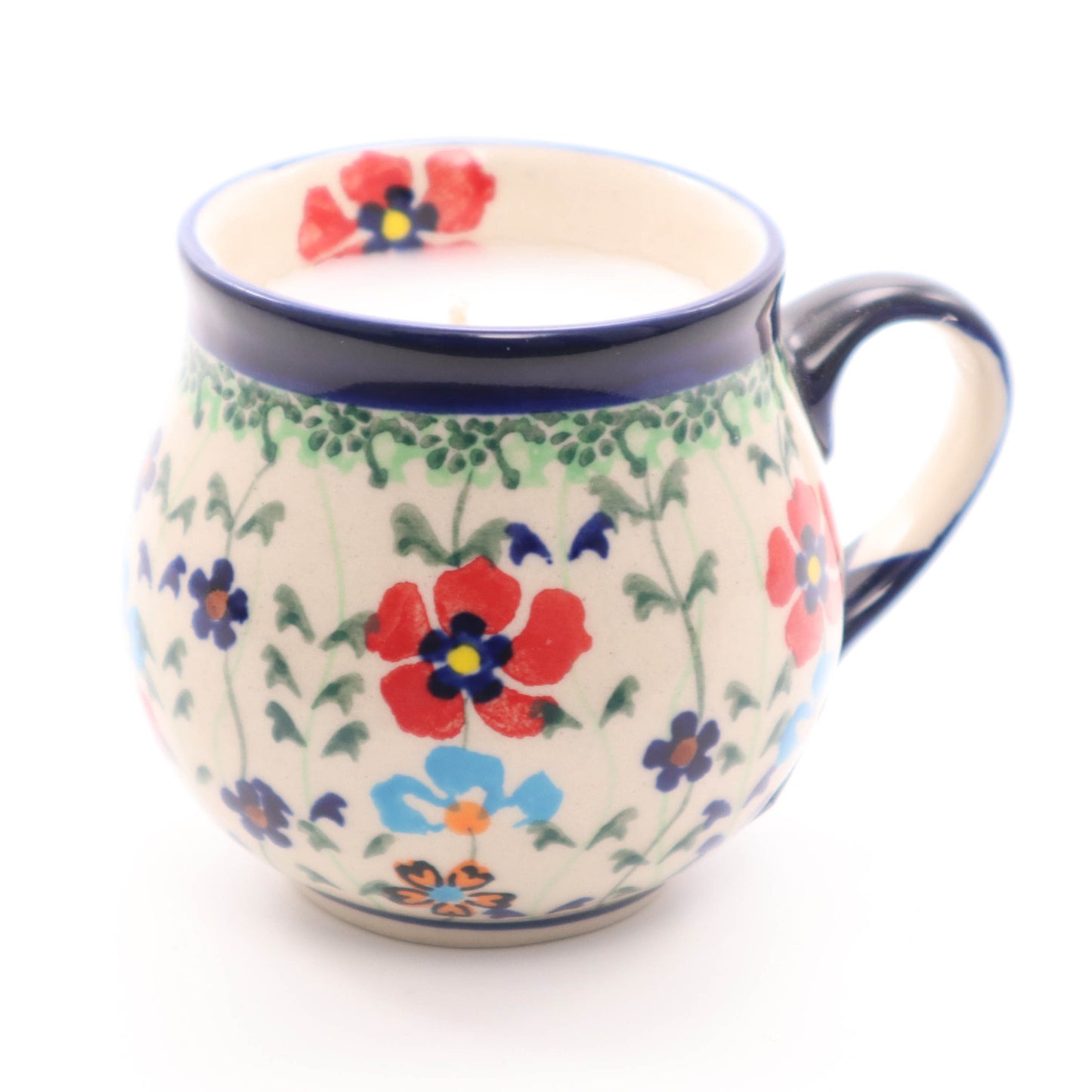 Small Candle Mug Pattern: 017. Scent: Persimmon