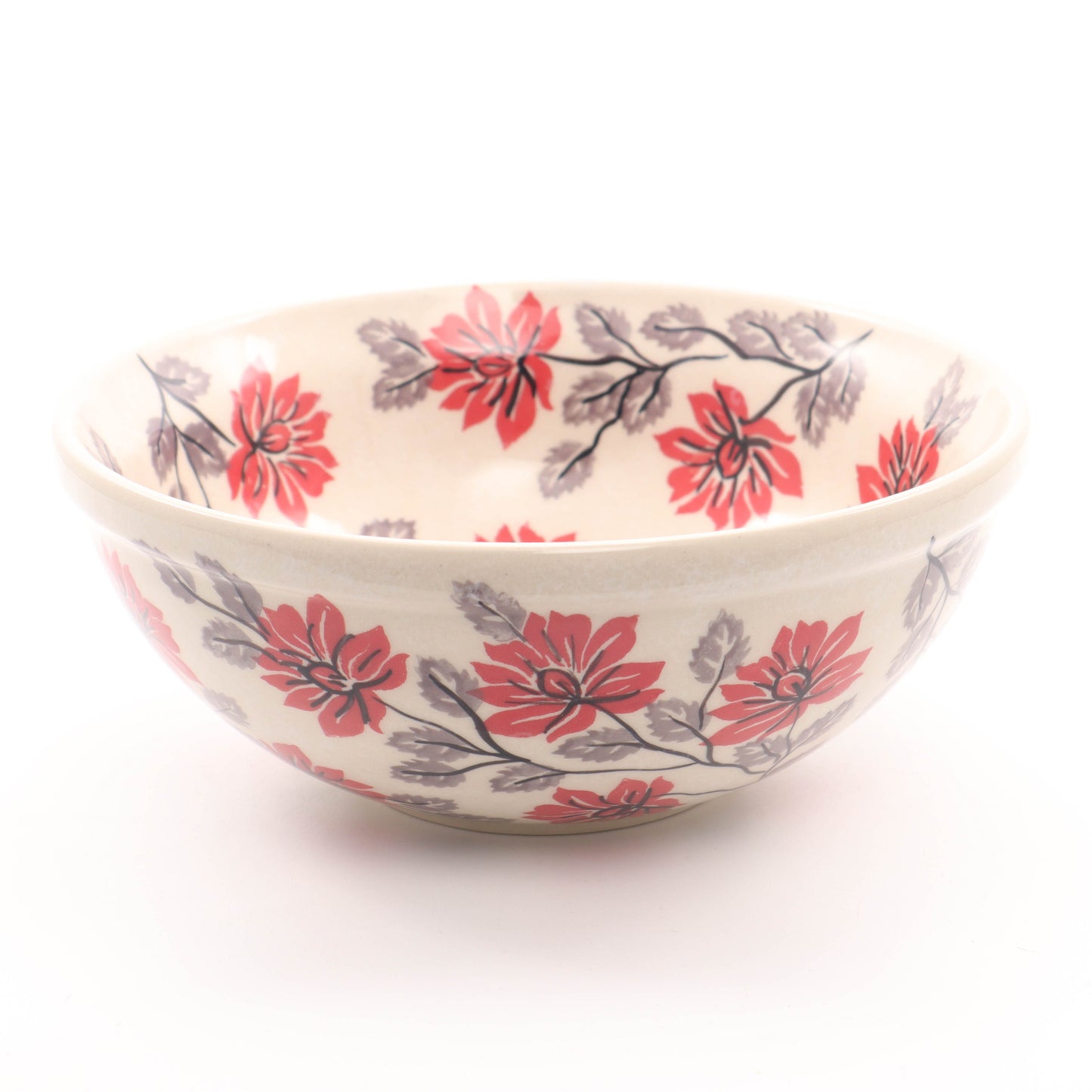 7.5" Bowl Pattern: Modern Red