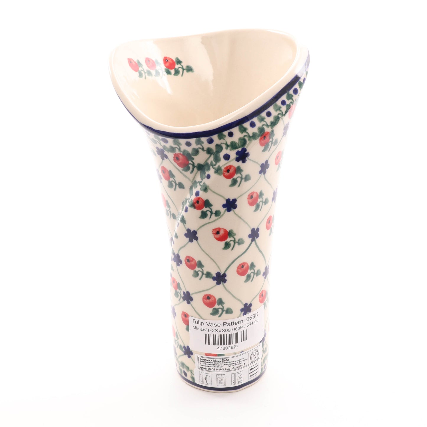 Tulip Vase Pattern: 063R