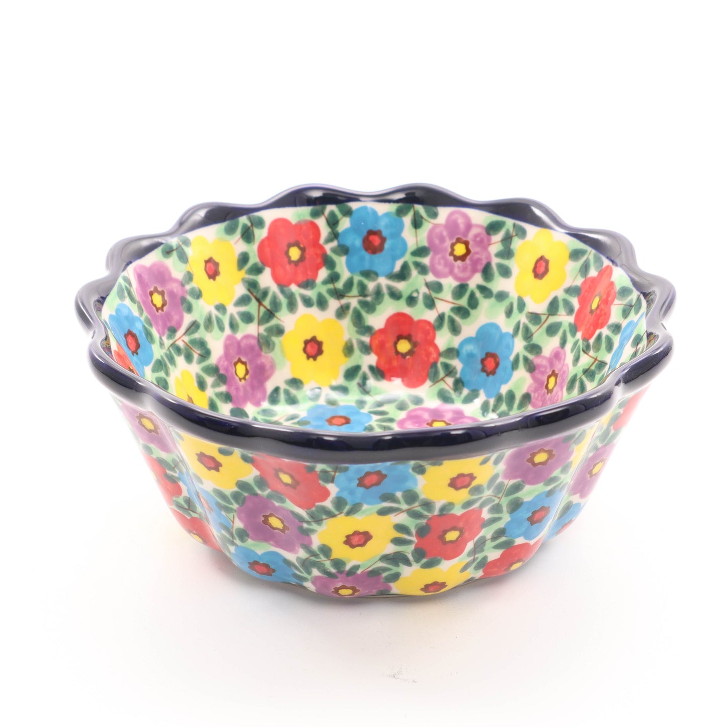 6"x2" Fluted Ramikan. Pattern: U15