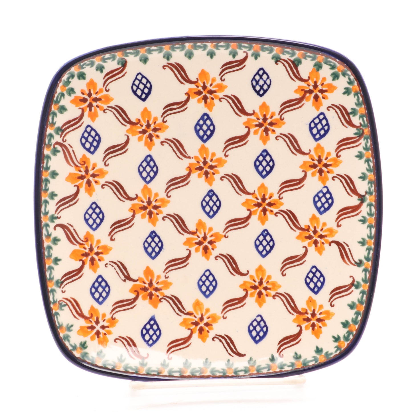 7"x7" Square Plate. Pattern: 097