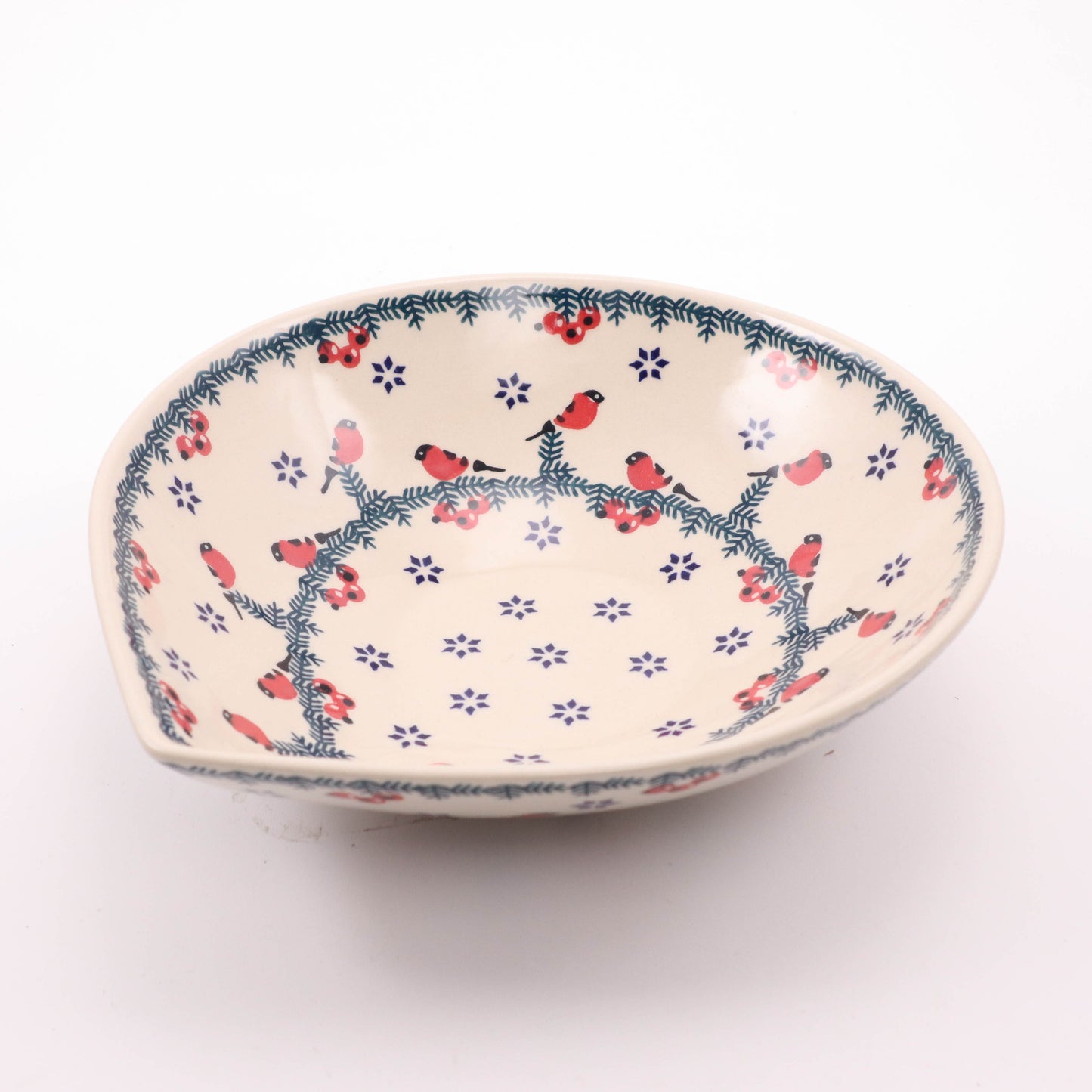 8" Drop Bowl. Pattern: Gil
