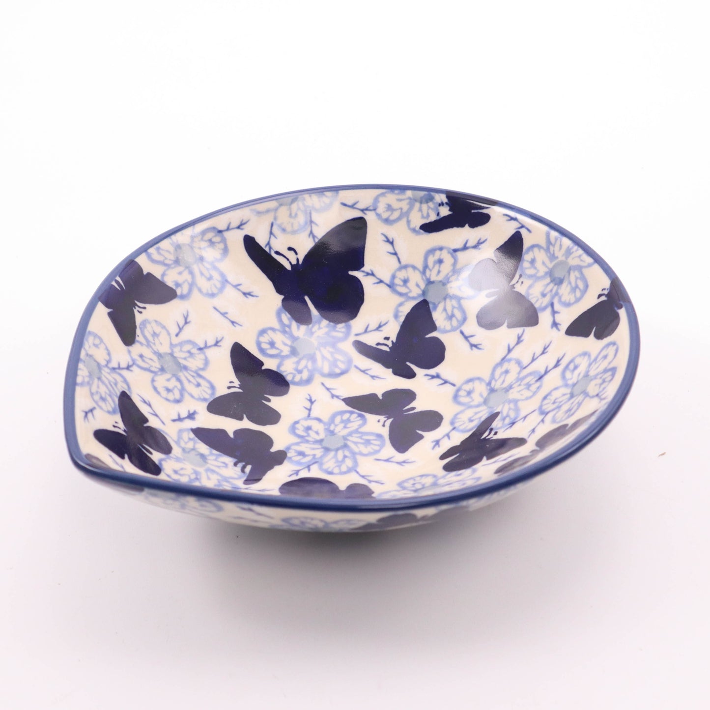 6.5" Drop Bowl. Pattern: Butterfly Delight