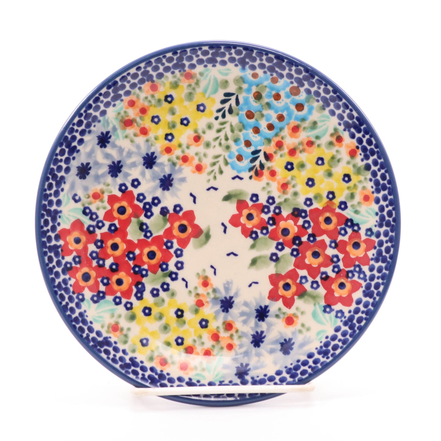 7" Plate Pattern: Cascading Bouquet