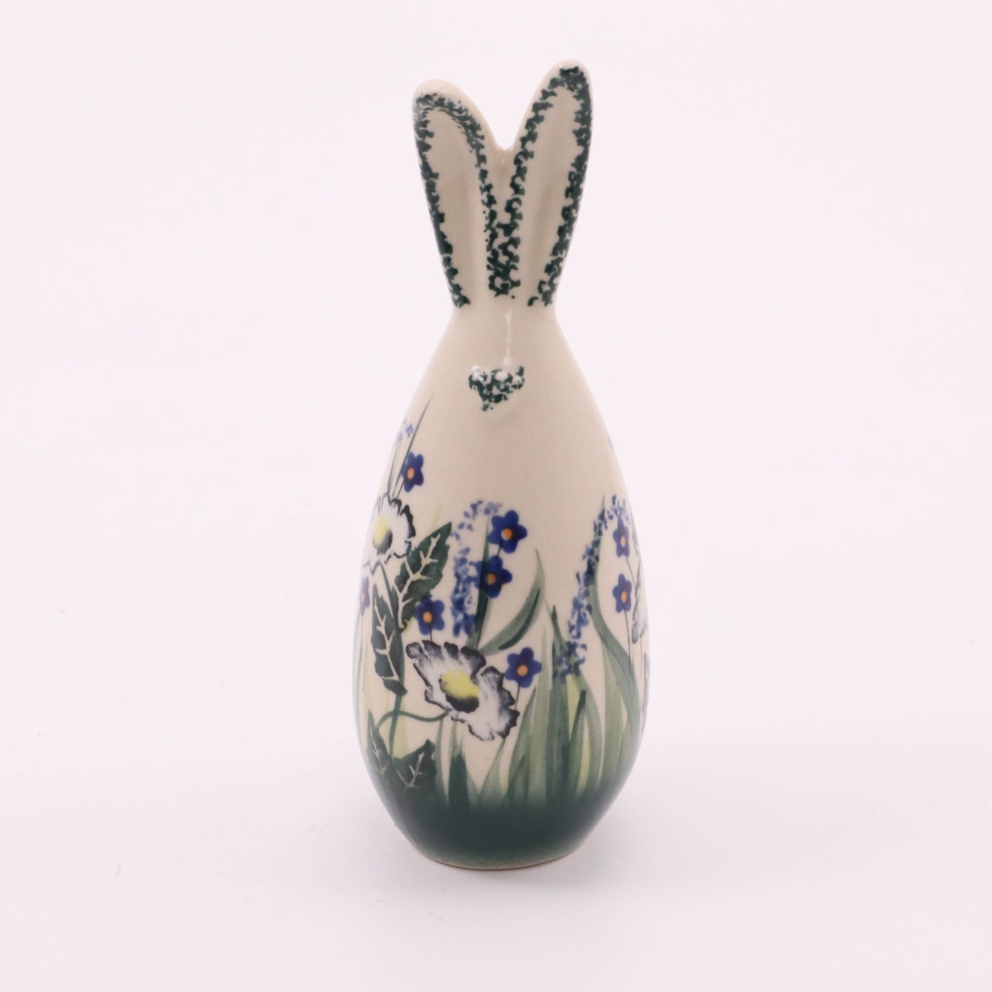 5" Bunny Figurine. Pattern: Grass Q
