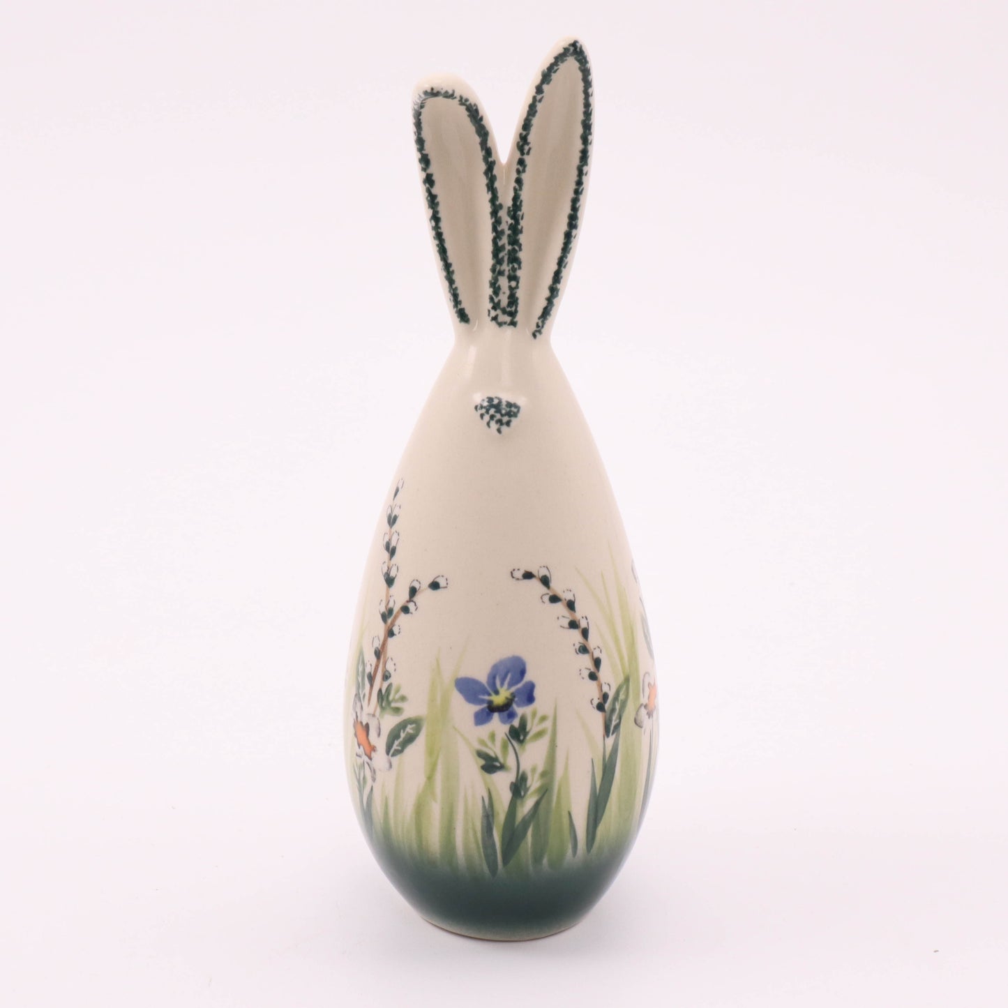 9" Bunny Figurine. Pattern: Grass I