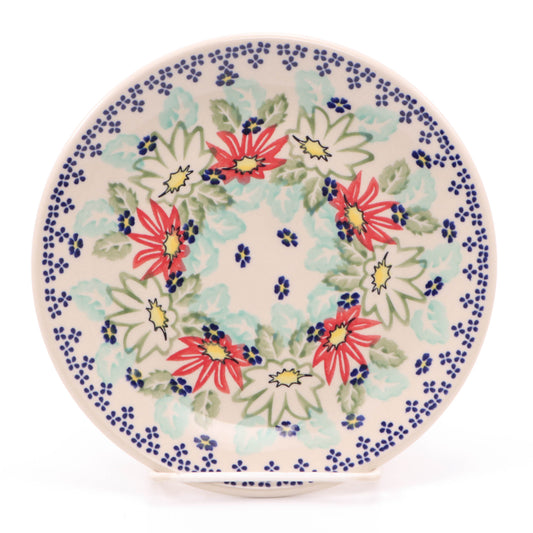 7" Plate Pattern: Mountain Flower