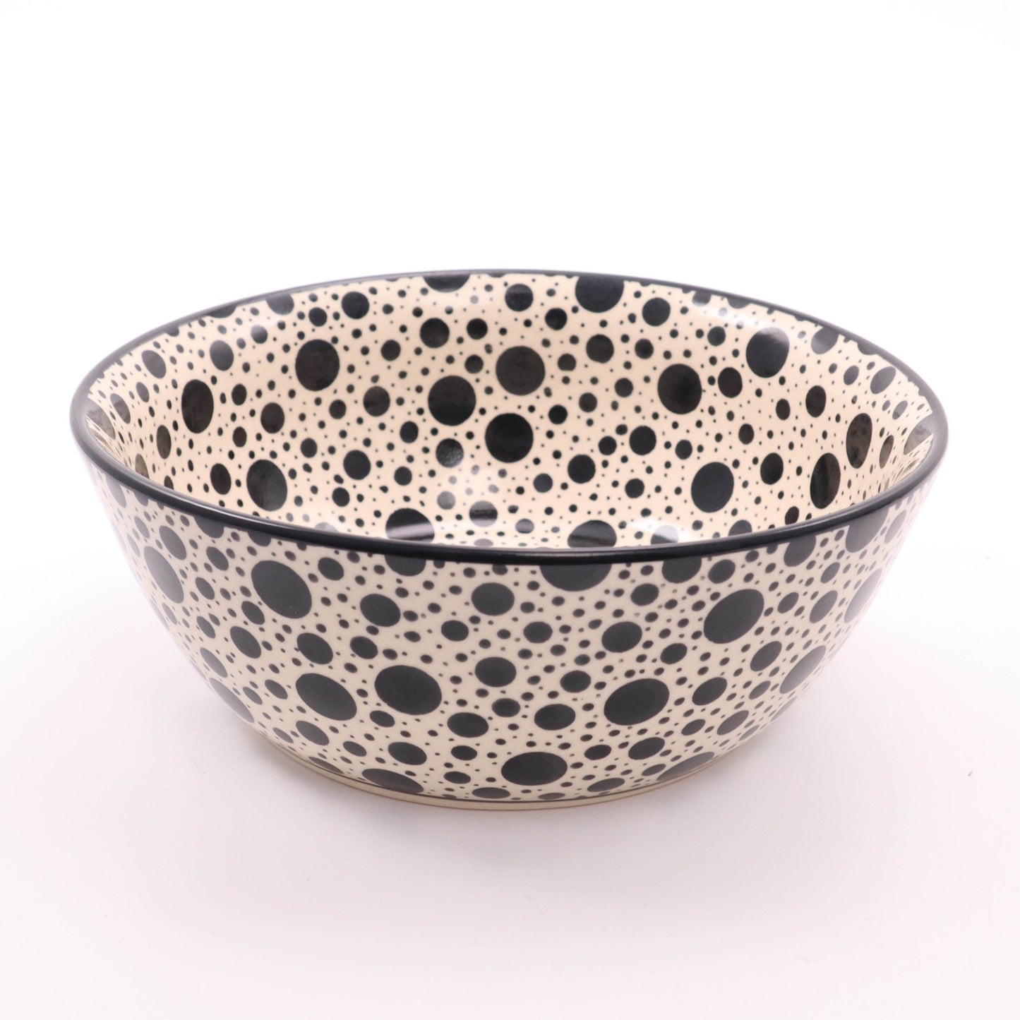 9" R Bowl. Pattern: Dalmation