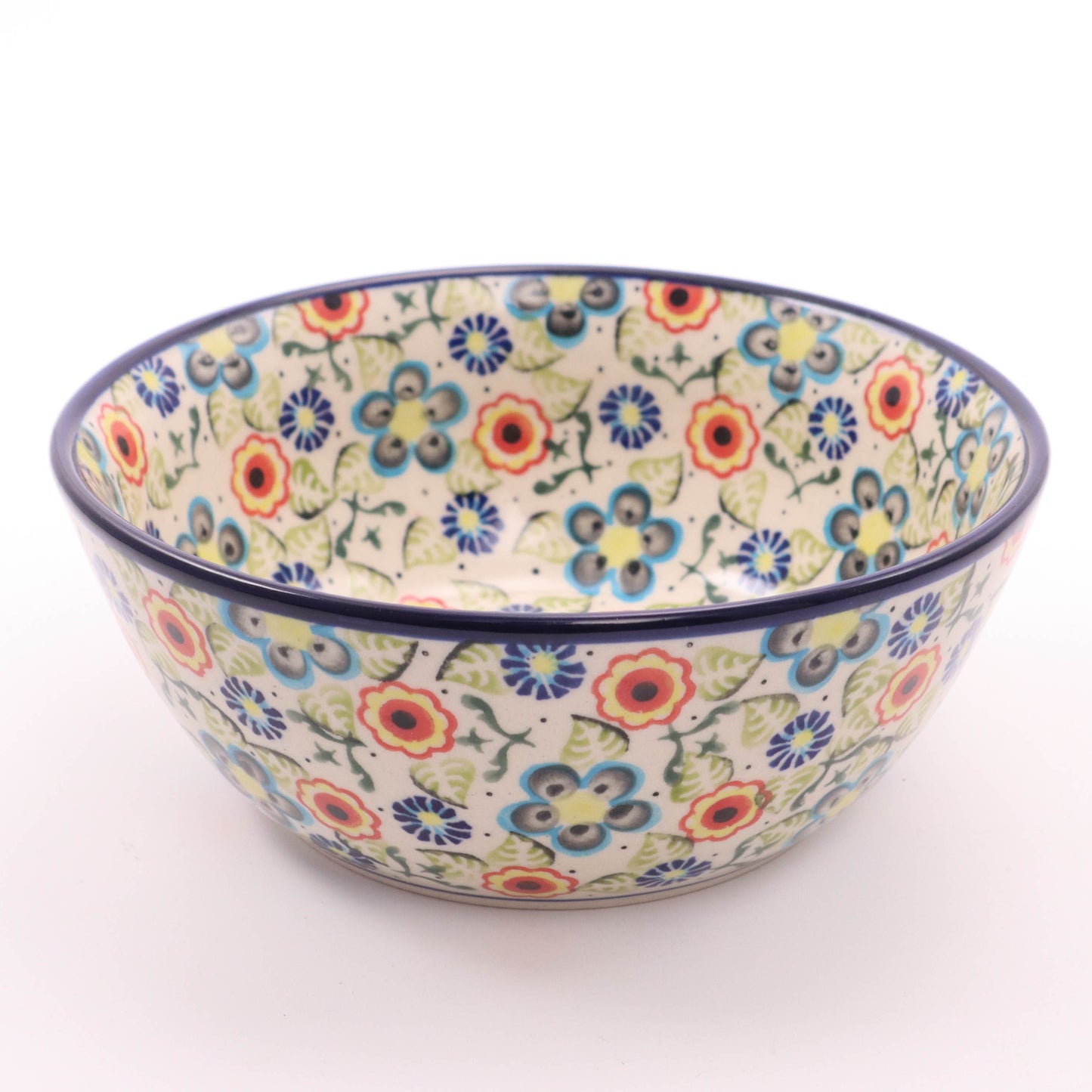 7" Bowl. Pattern: Mazurek Gray