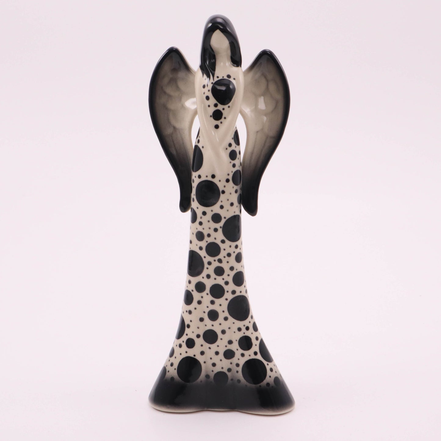 9.5" Angel Figurine. Pattern: Dalmation