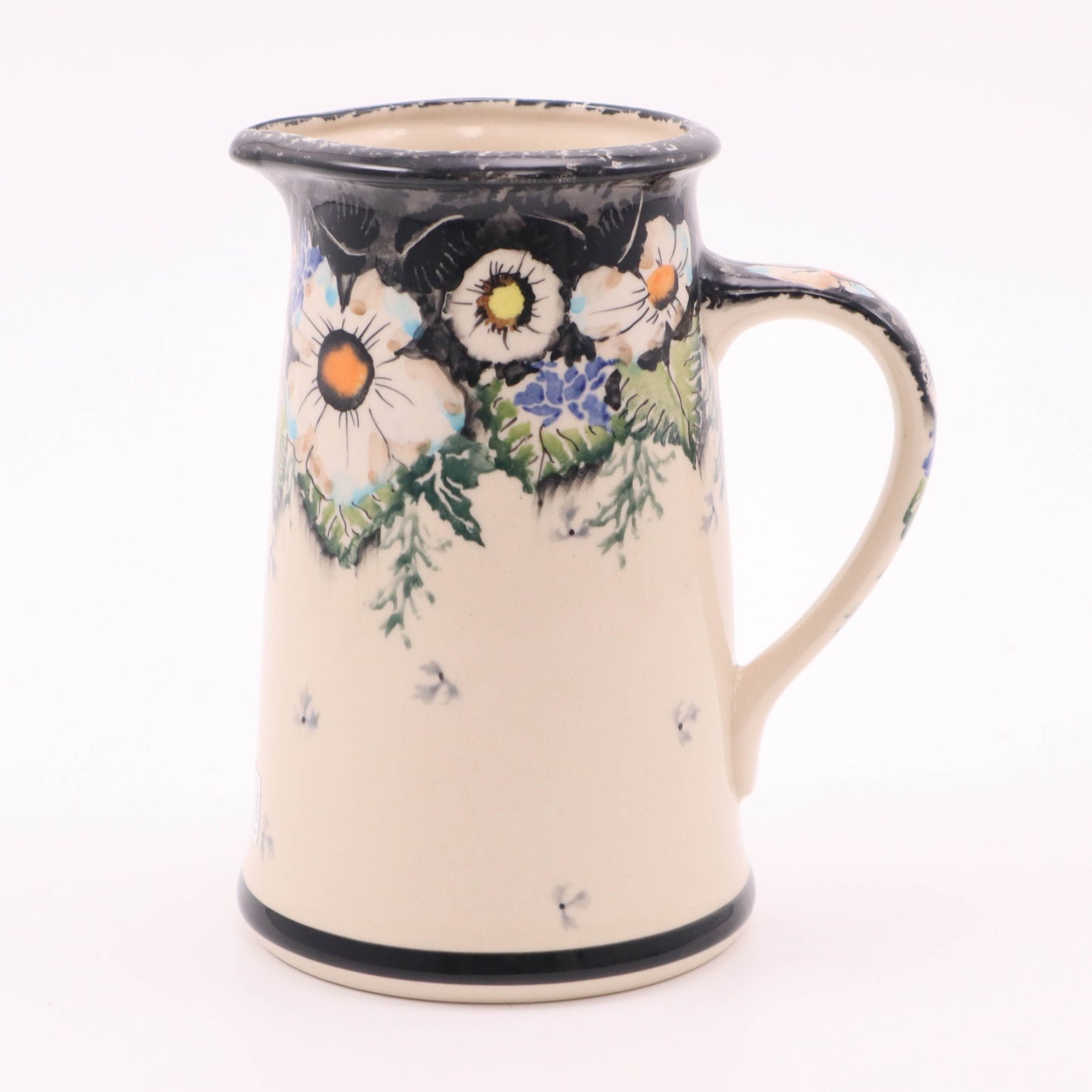 16oz Pitcher. Pattern: Midnight Lace