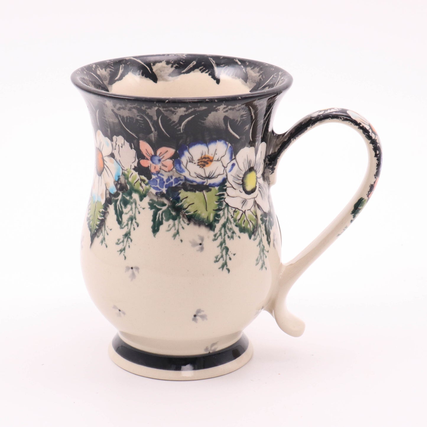 16oz Goliath Thermal Mug. Pattern: Midnight Lace