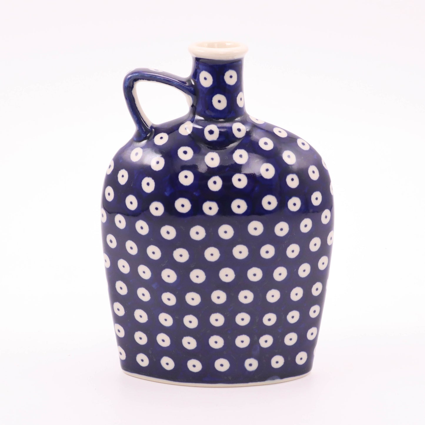 16oz Flask. Pattern: Owl Eye