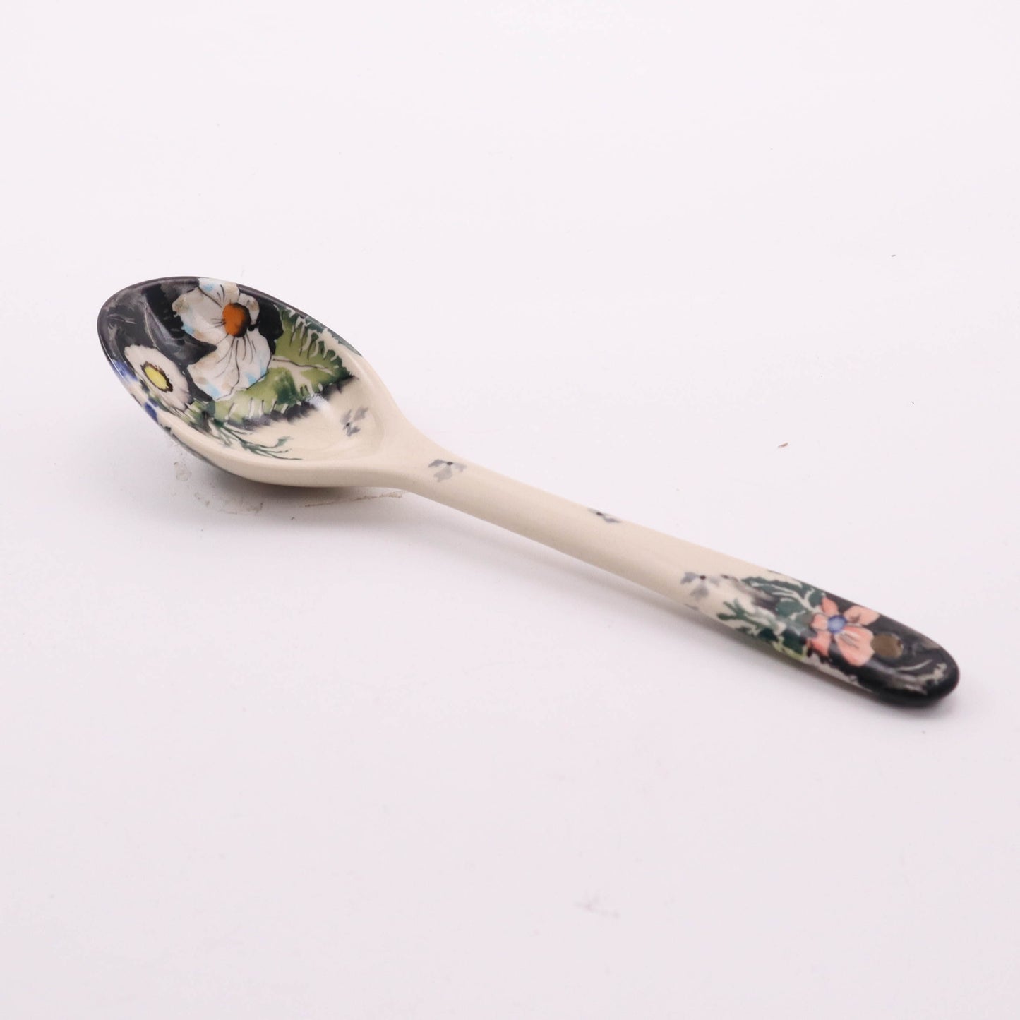 8" Serving Spoon. Pattern: Midnight Lace