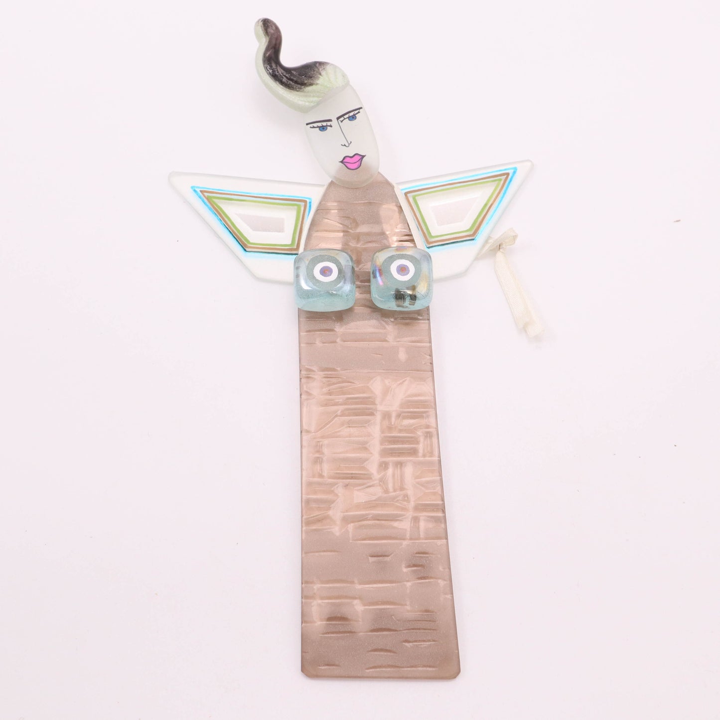 8"x12" Unique Modern Art Angel. Pattern: D