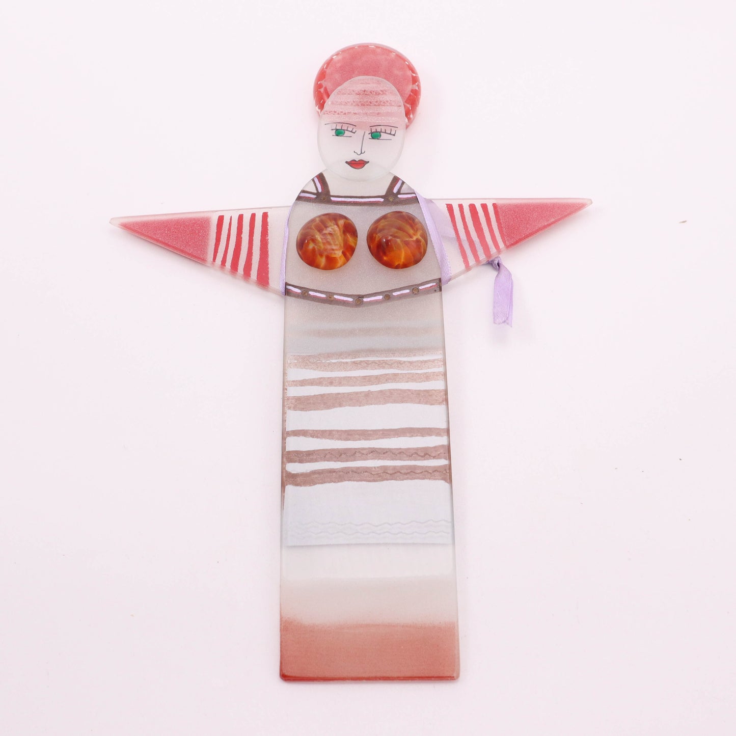 8"x12" Unique Modern Art Angel. Pattern: E