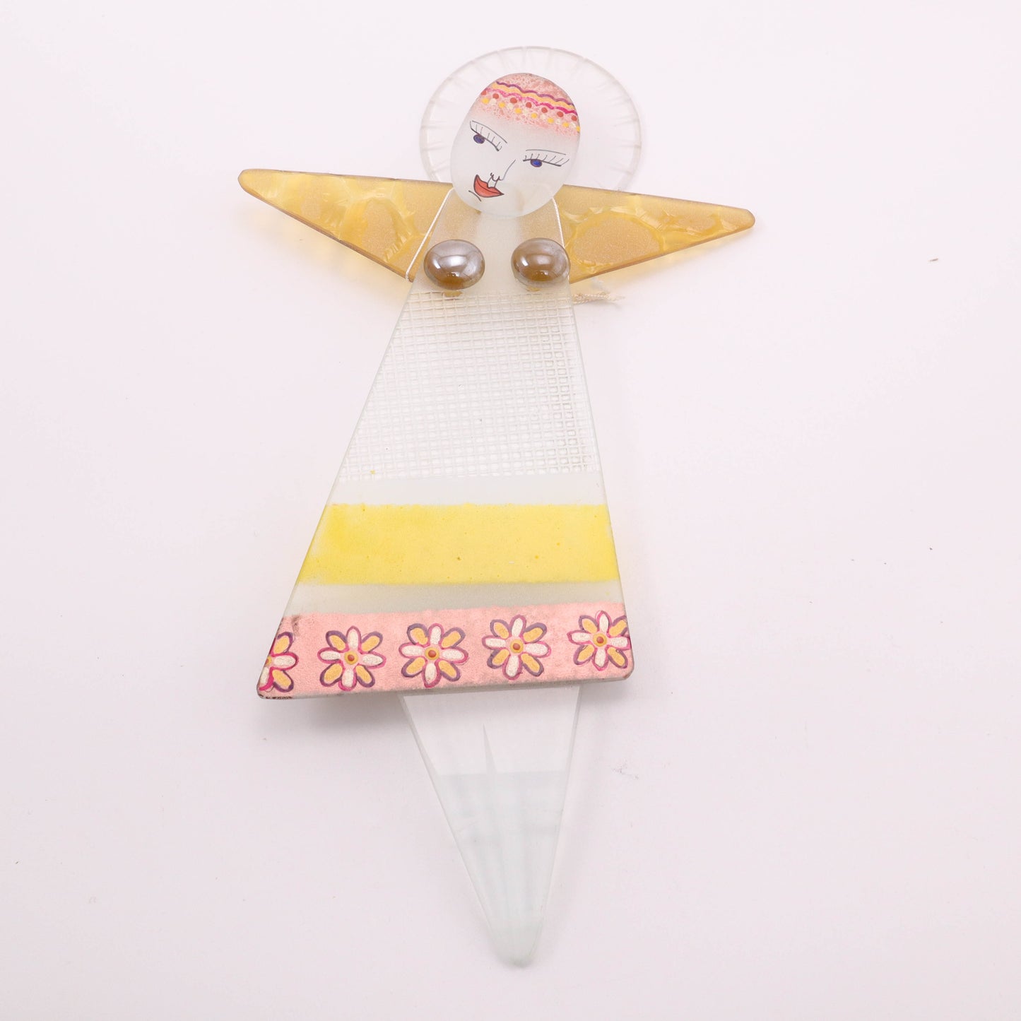 8"x12" Unique Modern Art Angel. Pattern: G