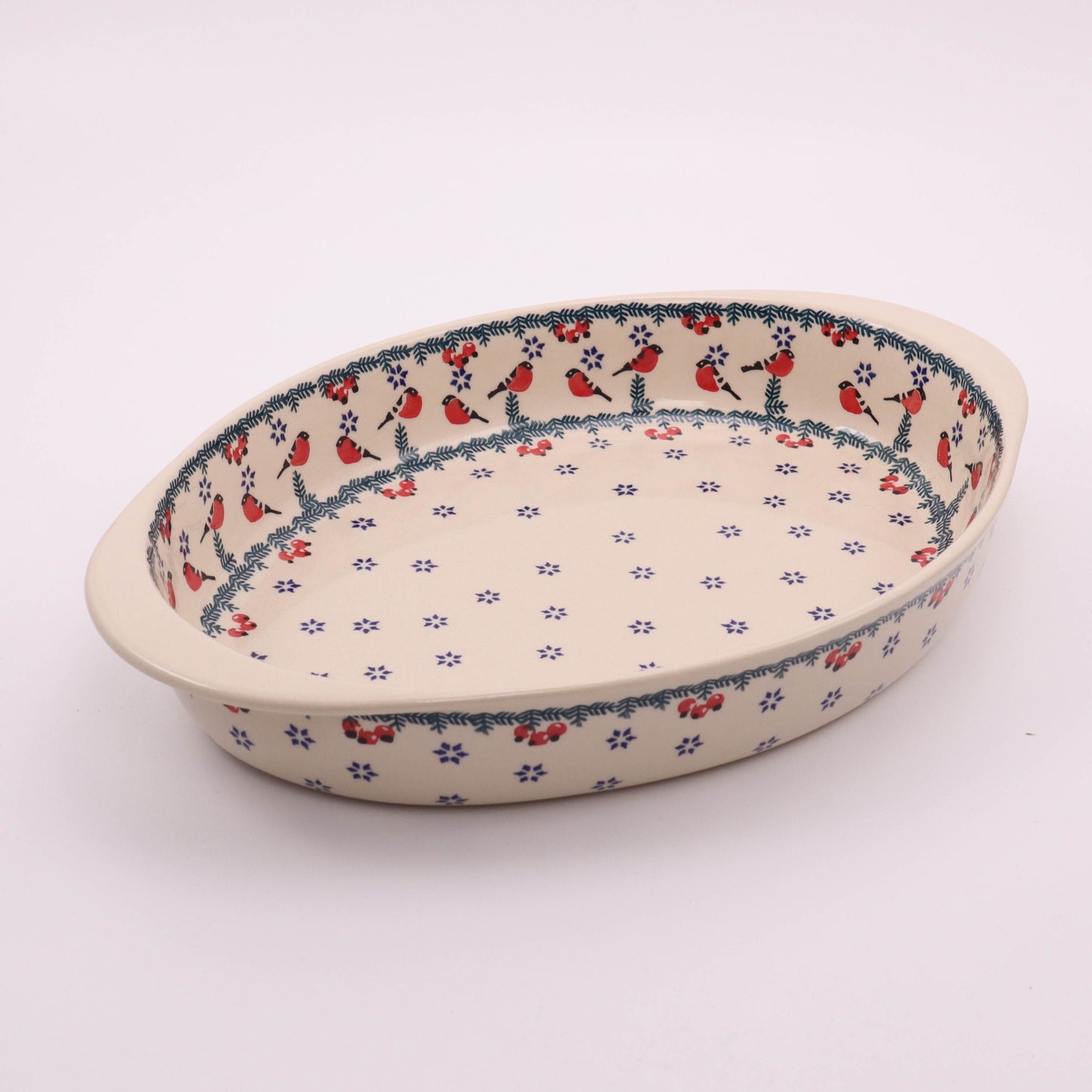 14"x10" Large Oval Baker Pattern: Gil