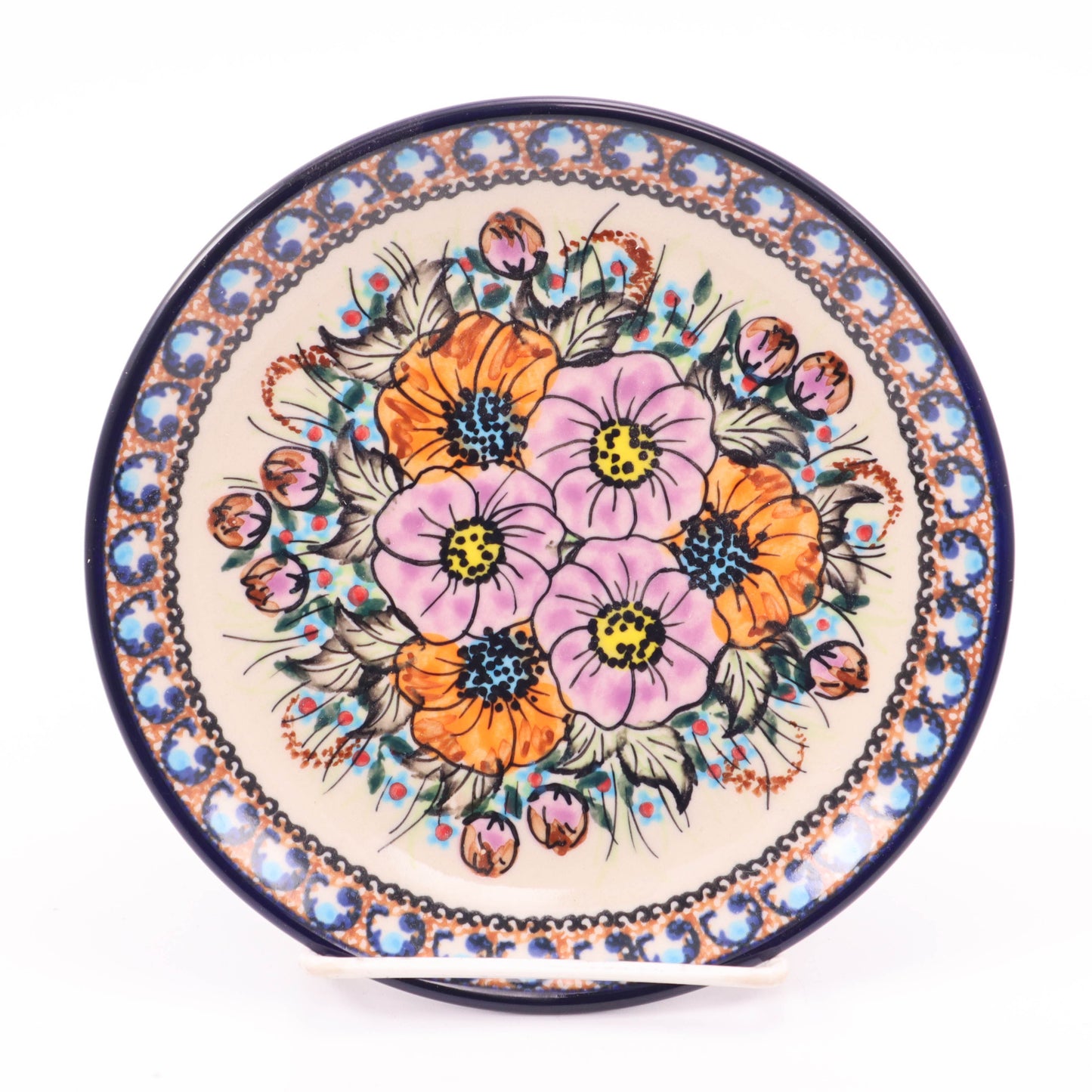 6.5" Round Dessert Plate. Pattern: A31
