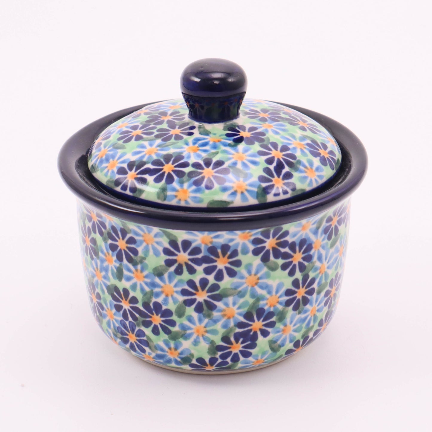 4"x4" Sugar Bowl. Pattern: 078