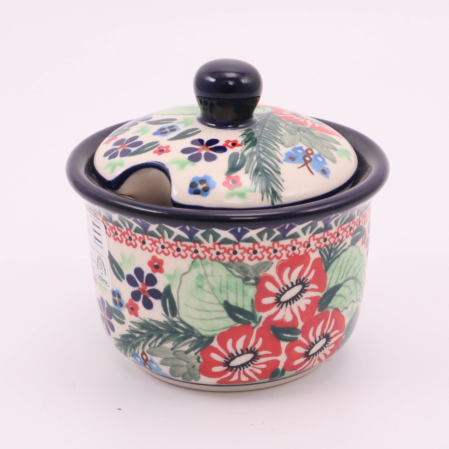 4"x4" Sugar Bowl. Pattern: U33