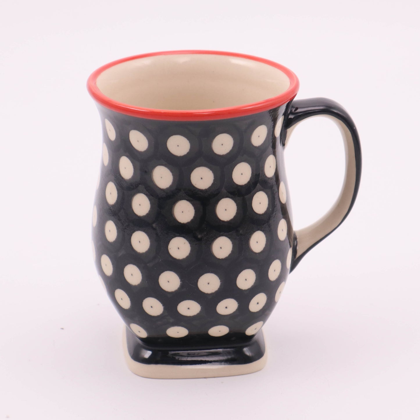 10oz Cup. Pattern: w/Square Base. Pattern: S Owl Eye