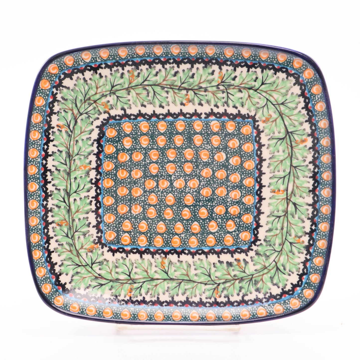 9"x8" Rectangular Plate. Pattern: B77