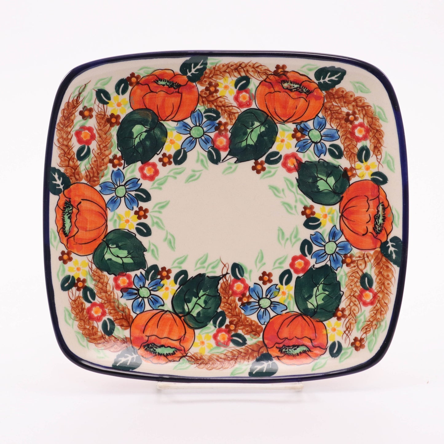 9"x8" Rectangular Plate. Pattern: A254