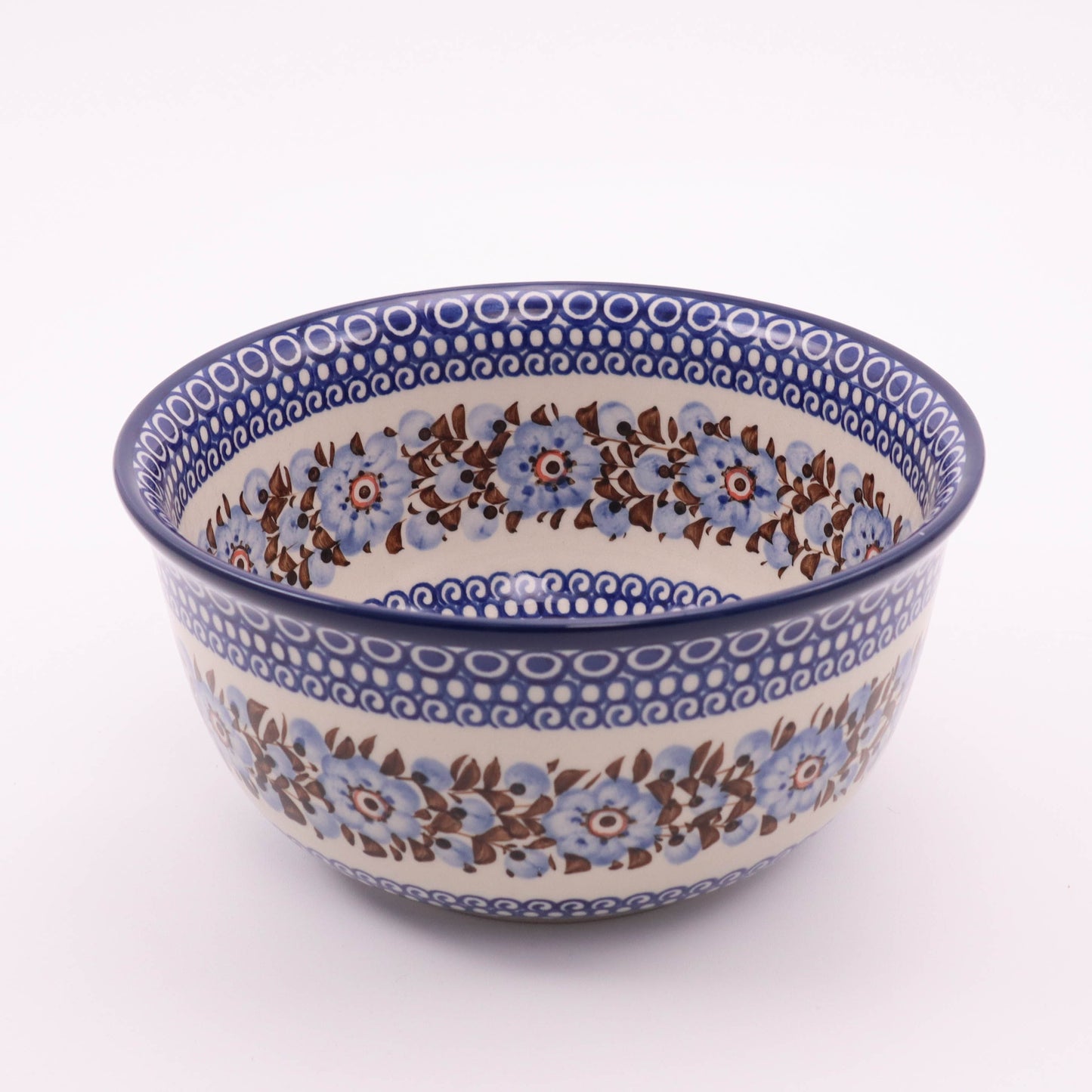 8.5"x4" Bowl. Pattern: Coco