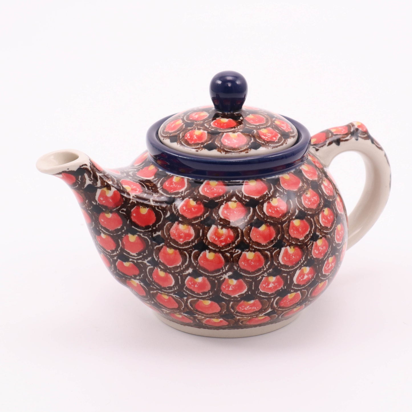 14oz Teapot. Pattern: Merlot