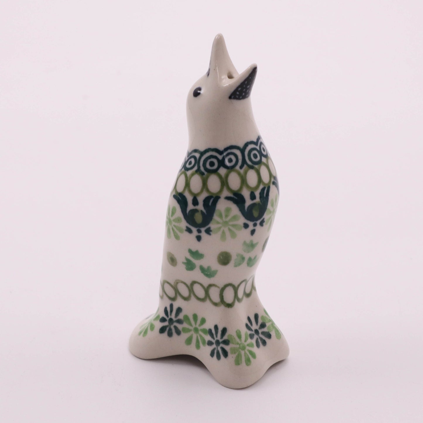 4" Pie Bird. Pattern: Mint Julep