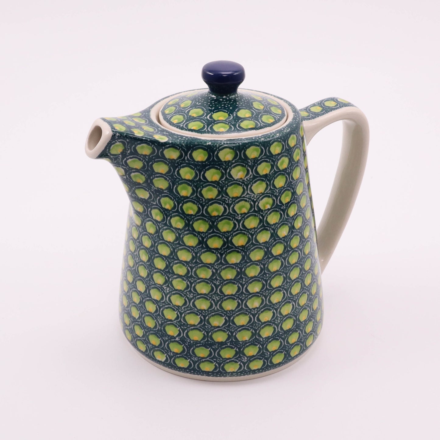 34oz Modern Teapot. Pattern: Limelight