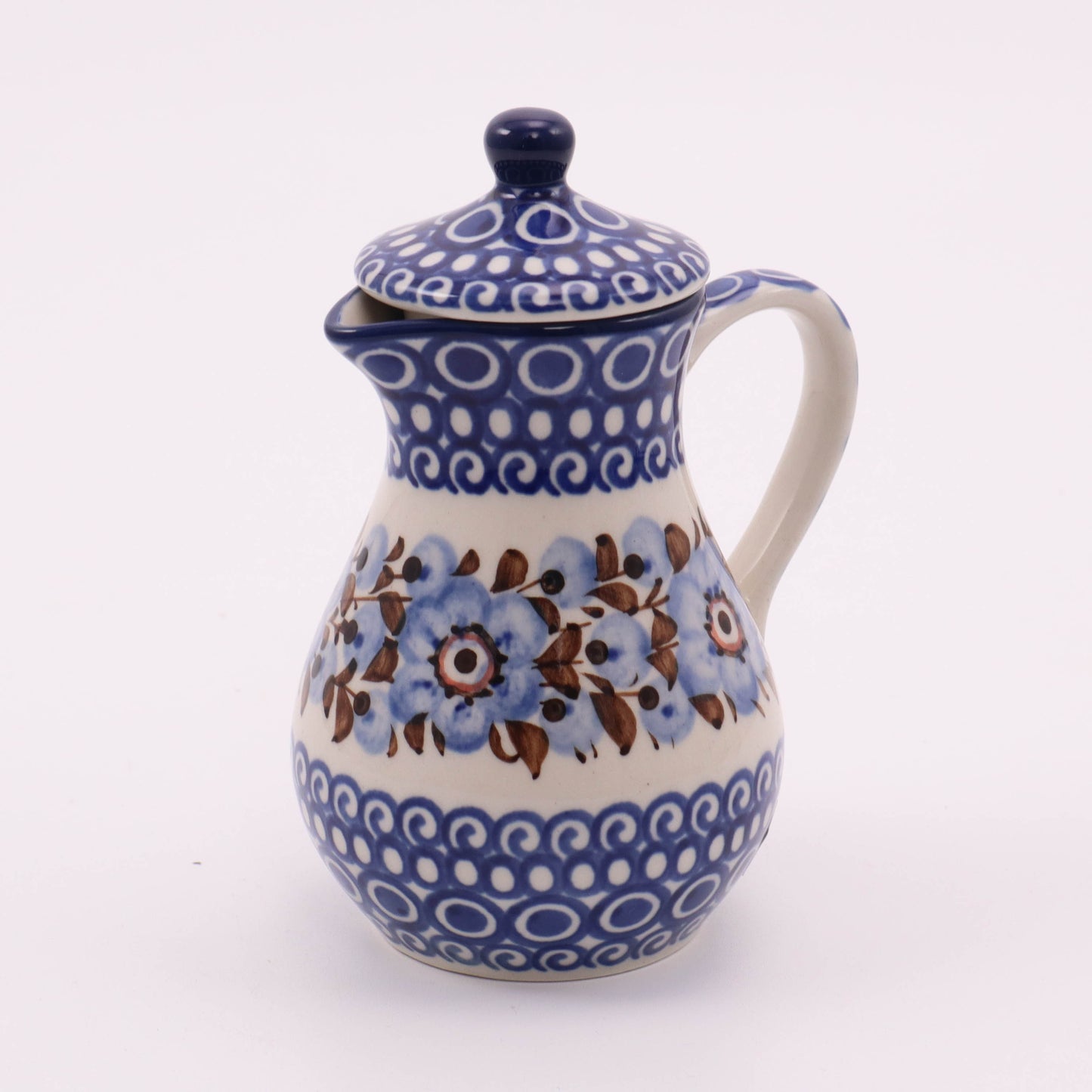 6oz Oil Jug. Pattern: Coco