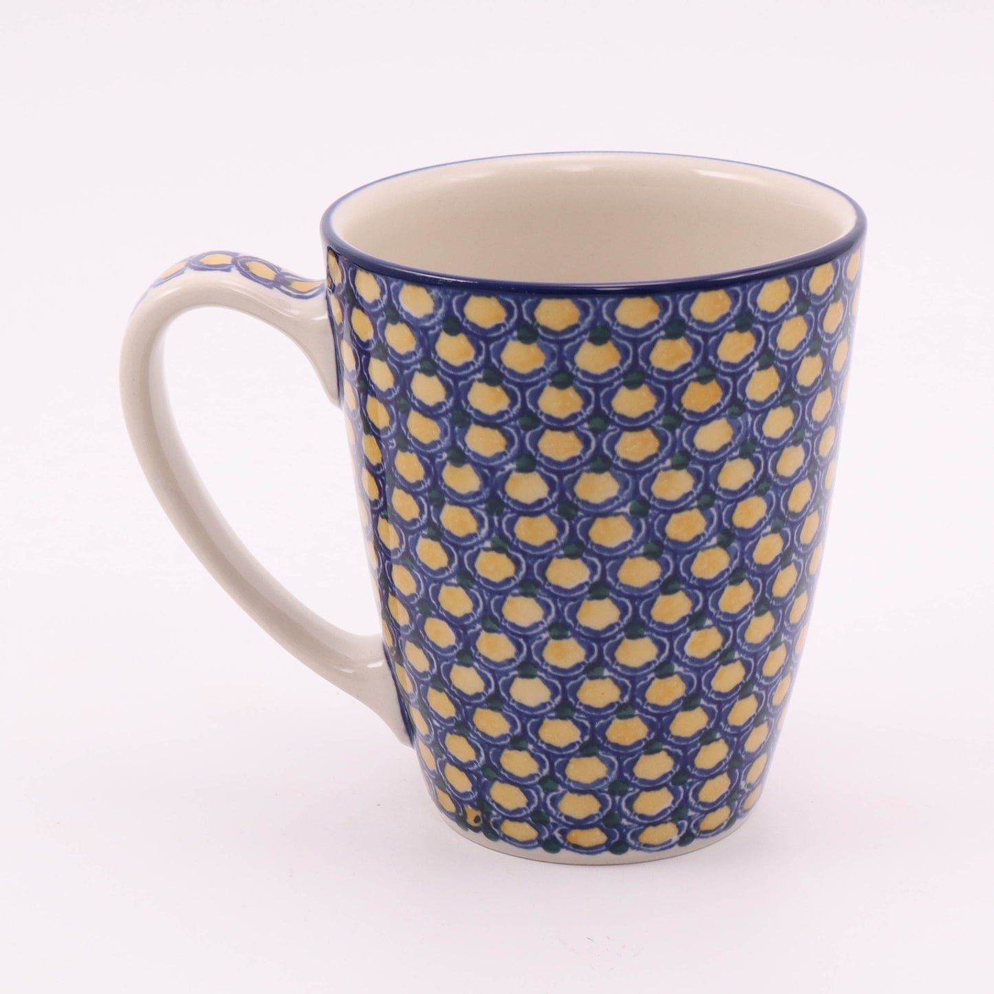 22oz Mega Mug. Pattern: Lemon Drops