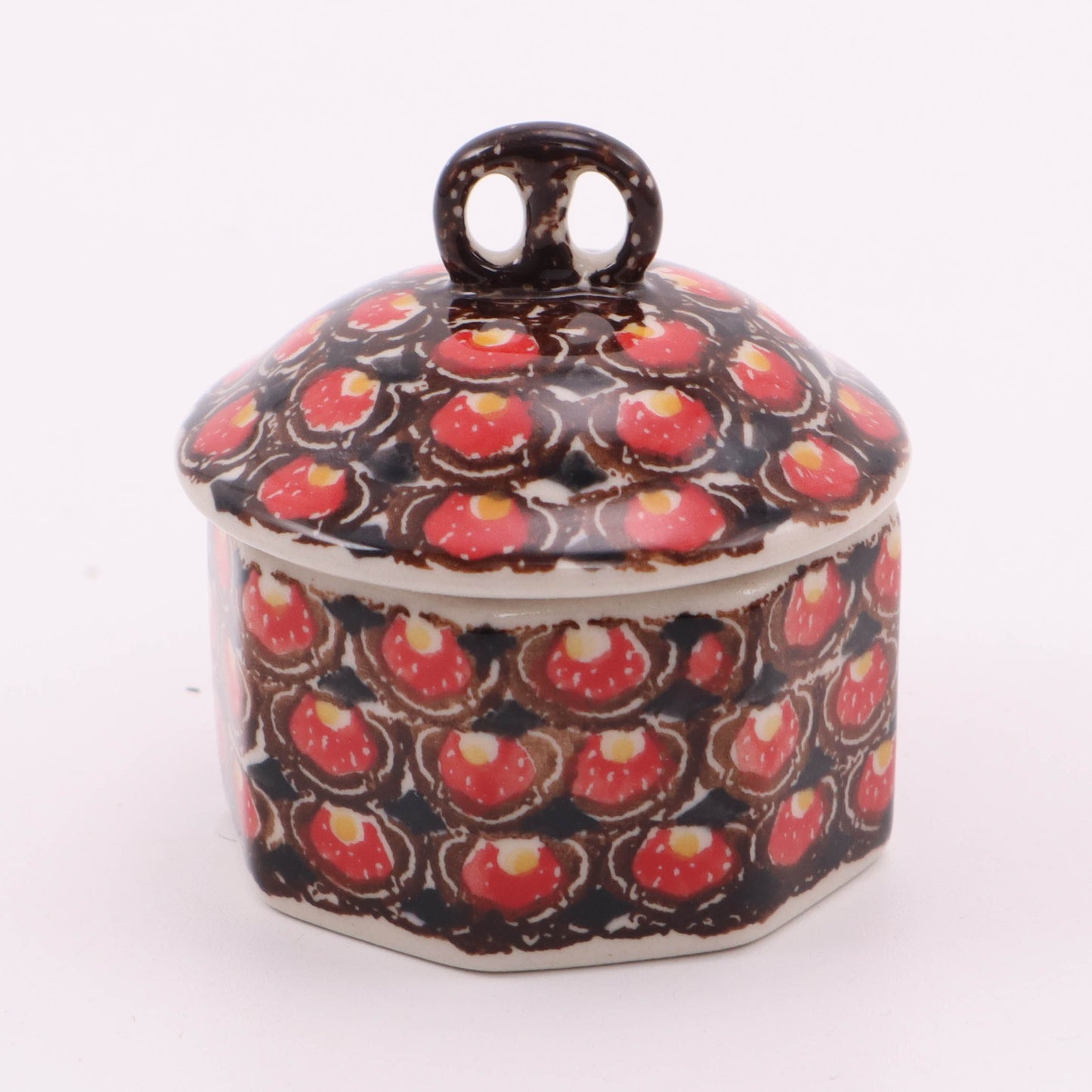 Mini Pretzel Box. Pattern: Merlot