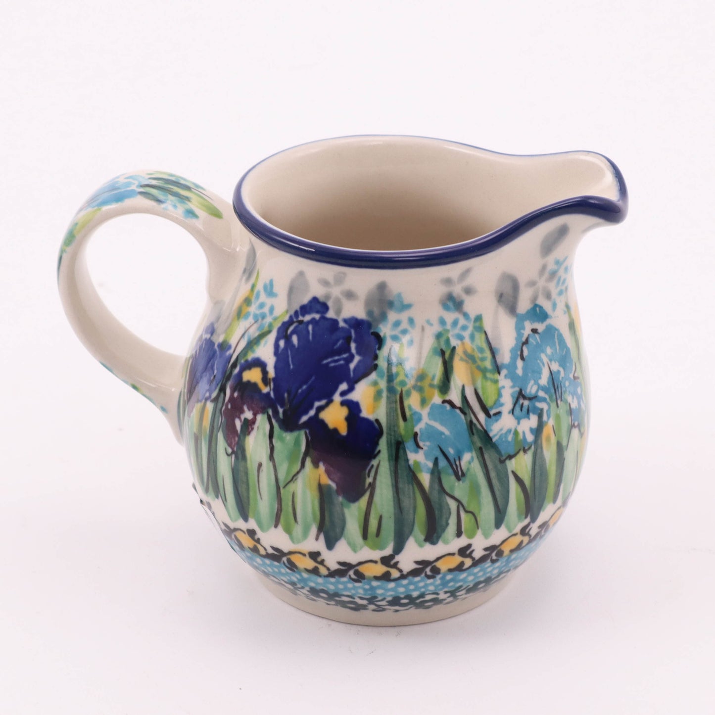 6oz Creamer. Pattern: Iris Royale