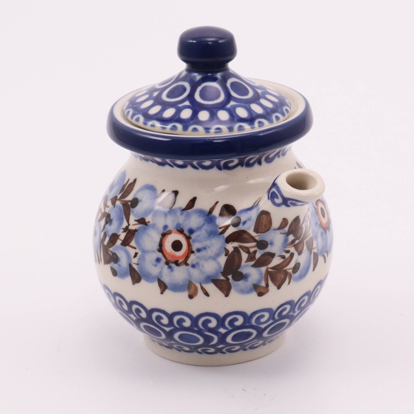 6oz Soy Sauce Cruet. Pattern: Coco
