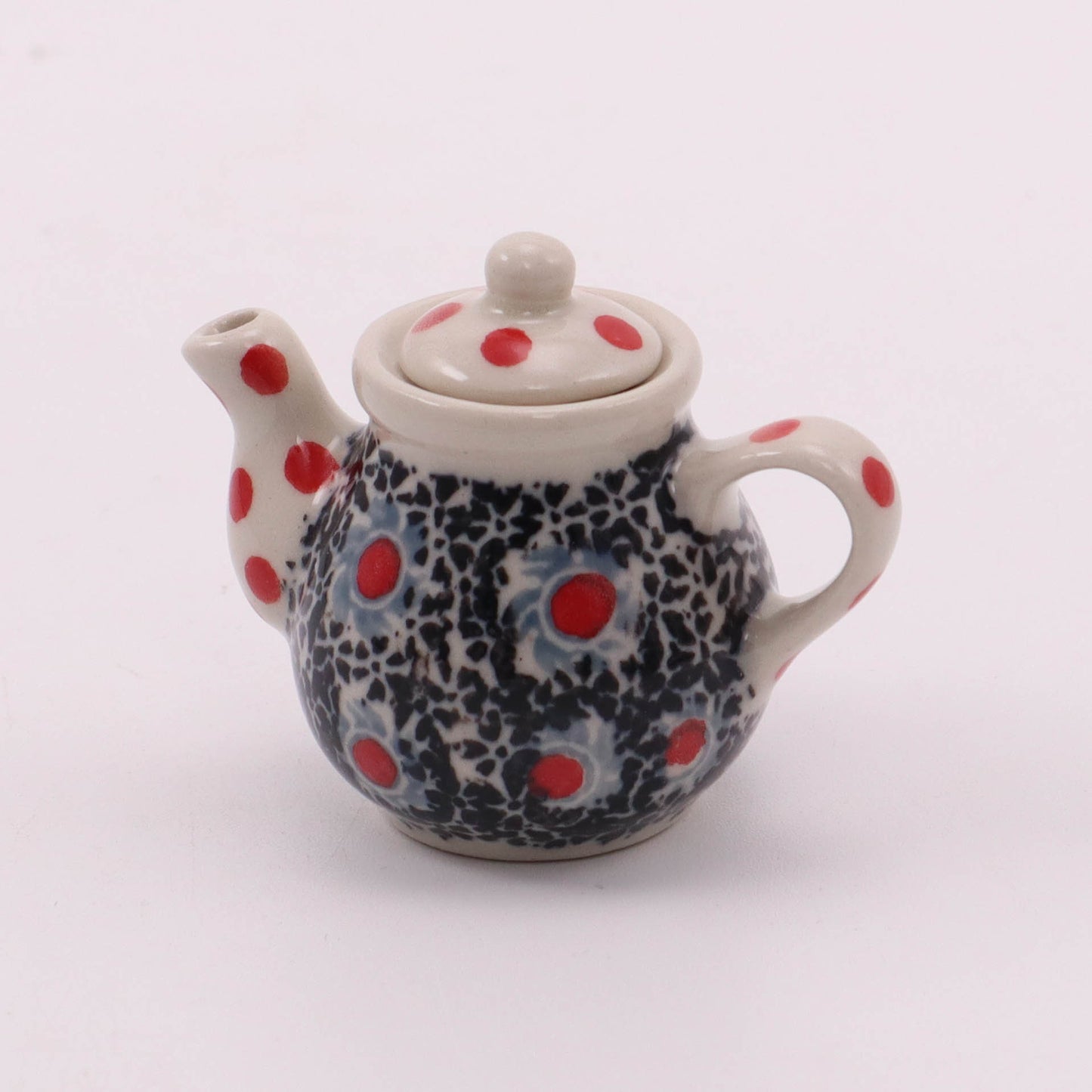 Mini Decorative Teapot. Pattern: Moonlight Posies