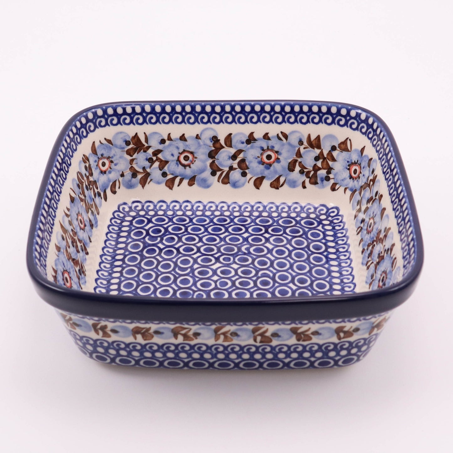 7.5" Square Baker. Pattern: Coco