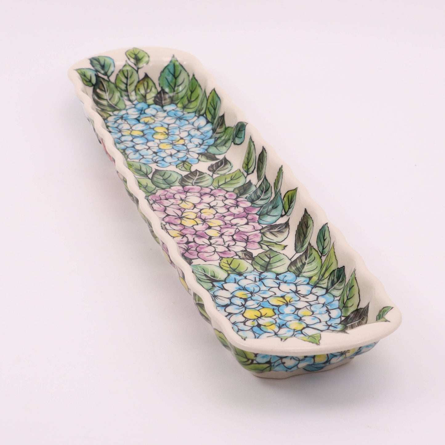 16"x4" Rectangular Serving Tray. Pattern: A45