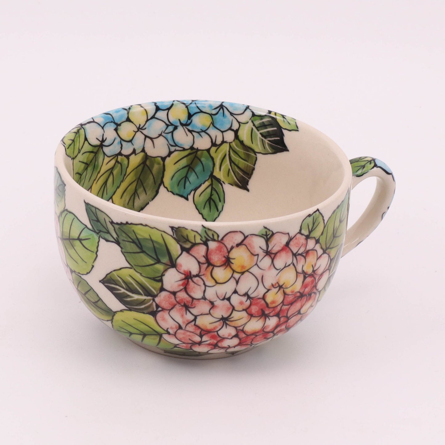 4.5"x3" Soup Mug. Pattern: A45