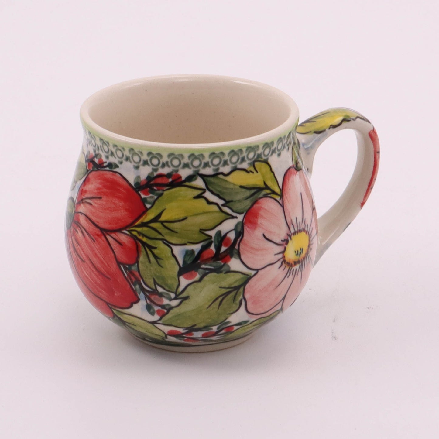 8oz Belly Mug. Pattern: A43