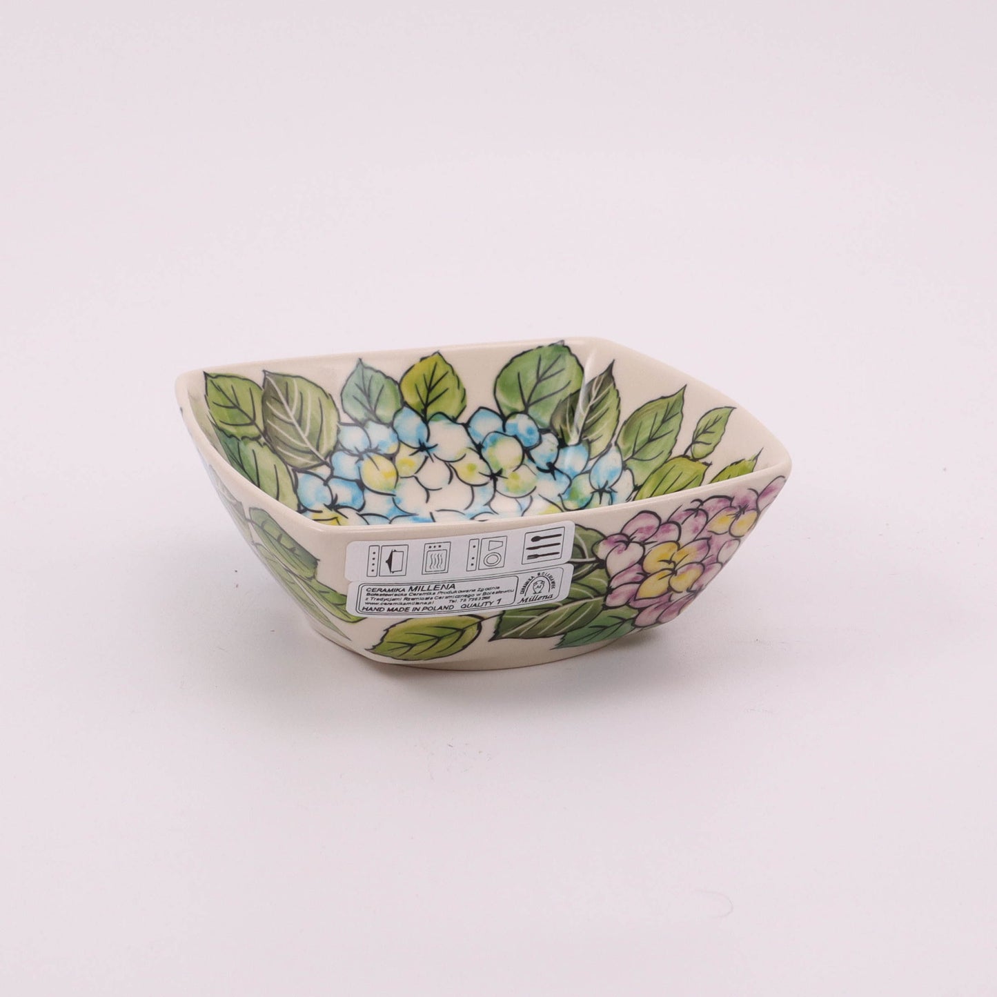 5" Square Bowl. Pattern: A45