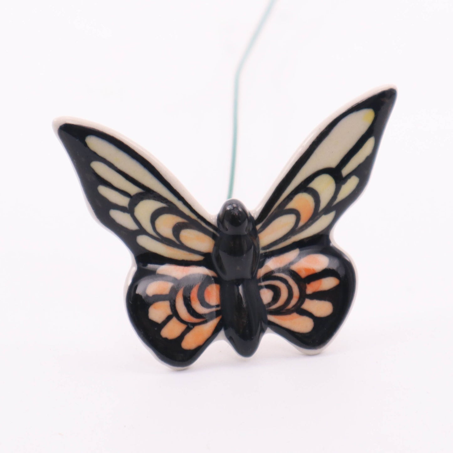 Butterfly on Stem. Pattern: Pink