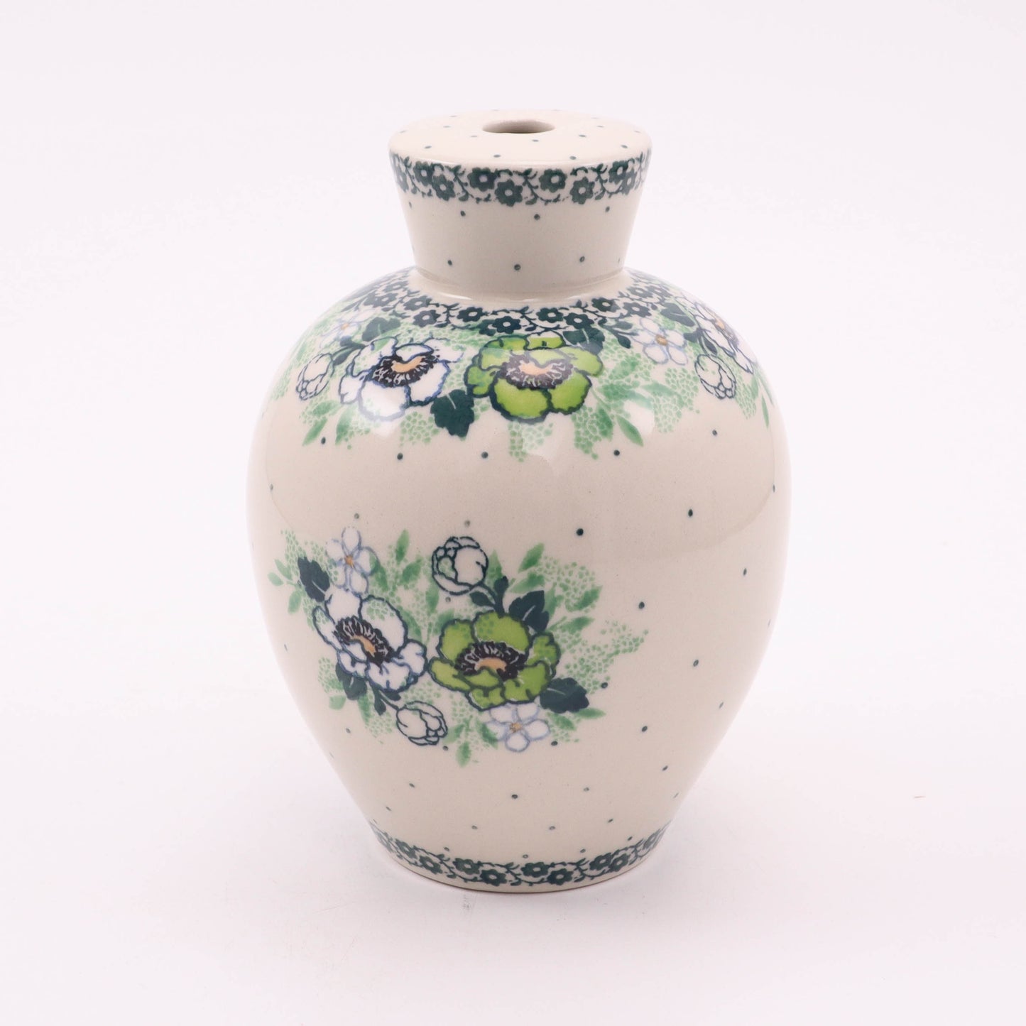 6.5" Lamp. Pattern: Irish Spring