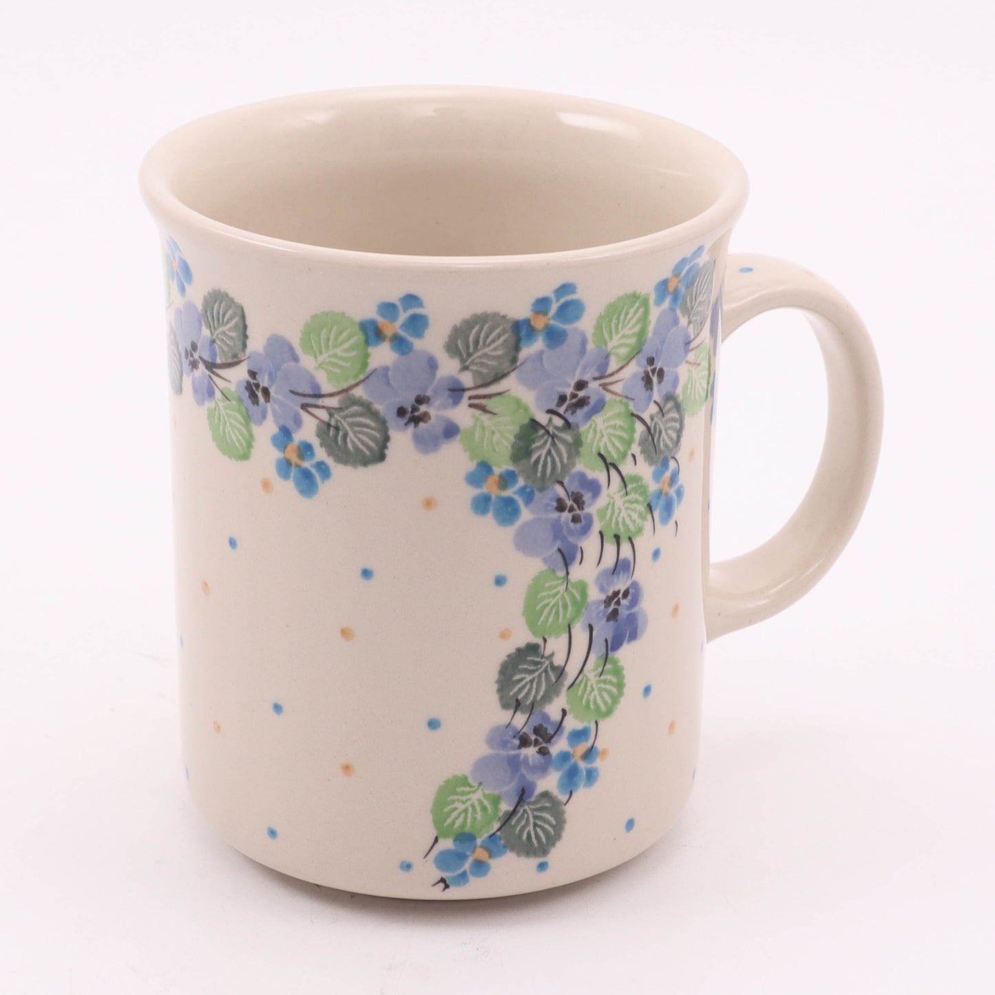 16oz Straight Mug. Pattern: Classic Blooms