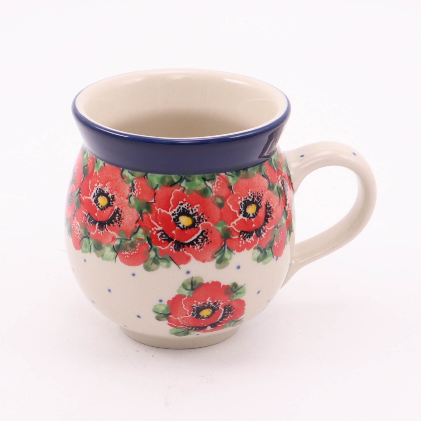 12oz Belly Mug. Pattern: Surroundings Inspiration
